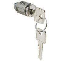 Цилиндр под стандартный ключ для рукоятки Кат. № 0 347 71/72 - для шкафов Altis - для ключа № 405 | код 034784 |  Legrand